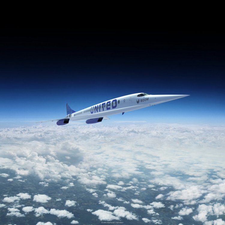 United Airlines unveils plan to revive supersonic jet travel